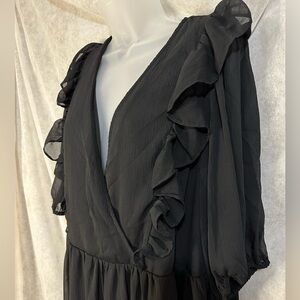 H&M Black Dress, Size Large 3/$25